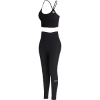 Yeaz Sportanzug "Set CHARM", Damen, Gr. S, schwarz, Obermaterial: 87% Nylon NY. 13% Elasthan EL., Sportanzüge Sportanzug