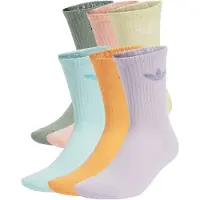 Adidas Sportsocken "TREFOIL CUSHION CREW, 6 PAAR" 6 Paar tlg. für Erwachsene, im praktischen 6er-Pack, mit Trefoil Logo