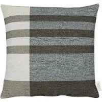 Apelt Dekokissen "River" Gr. 1, braun (braun, beige, gemustert), B:45cm L:45cm, Polyester, Dekokissen_Sitzkissen_Kissenhüllen, Dekokissen, Kissenhülle mit Füllung, 1 Stück