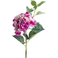 Botanic-Haus Kunstblume "Hortensie", bunt (pink, rosa, creme, grün), B:20cm H:94cm T:20cm Ø:20cm, Kunststoff, Kunstpflanzen, Kunstblume