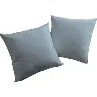 Adam Audio Dekokissen ADAM "Uni Light Collection", blau (königsblau, unifarben), B:40cm L:40cm, Obermaterial: 100% Baumwolle, Dekokissen_Sitzkissen_Kissenhüllen, Dekokissen, im Uni Design