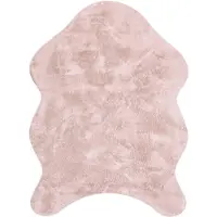 Paco Home Fellteppich "Pelt 640", rosa, B:120cm H:16mm L:160cm, Polyester, Teppiche, Fellteppich, Kunstfell, Uni Farben, sehr weicher Flor