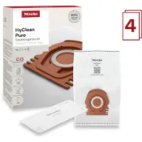 Miele Staubsaugerbeutel "HyClean Pure CO", weiß, B:9,5cm H:23cm T:16,5cm, Staubbeutel, Original Zubehör, mit bester Filtrationsleistung, Staubsaugerbeutel
