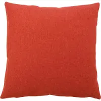 Gozze Dekokissen GÖZZE "Milano", rot (rot, unifarben), B:50cm L:50cm, Polyester, Dekokissen_Sitzkissen_Kissenhüllen, Dekokissen, mit Reißverschluss, Kissenhüle ohne Füllung, 2 Stück