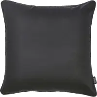 Done. Dekokissen DONE. "Uni", schwarz (schwarz, unifarben), B:65cm L:65cm, Baumwolle, Dekokissen_Sitzkissen_Kissenhüllen, Dekokissen, unifarben, Reißverschluss, Kissenhüle ohne Füllung, 1 Stück