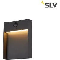 SLV 1002954 FLATT SENSOR Outdoor LED Wandaufbauleuchte 3000K IP65 anthrazit
