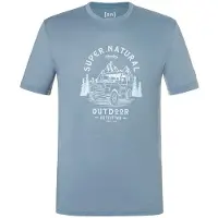 Super.natural - Landi Tee - Merinoshirt Gr XXL grau