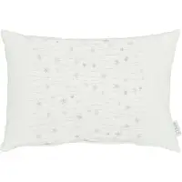Apelt Dekokissen "6301" Gr. 1, bunt (silberfarben, weiß, gemustert), B:35cm H:5cm L:50cm, Polyester, Dekokissen_Sitzkissen_Kissenhüllen, Dekokissen