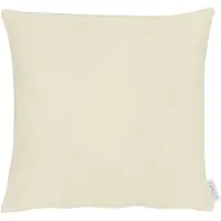 Apelt Dekokissen "Apart" Gr. 2, beige (natur, unifarben), B:48cm H:5cm L:48cm, Polyester, Dekokissen_Sitzkissen_Kissenhüllen, Dekokissen, Kissenhülle mit Füllung, 1 Stück