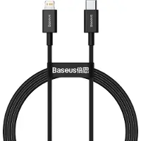 Baseus Superior Series Kabel USB-C auf iP, 20W, PD, 1m (schwarz)