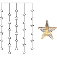 Star Trading LED-Lichtervorhang Star Curtain, 30-flammig