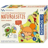 Kosmos Experimentierkasten "Mein erster Experimentierkasten Naturgesetze", bunt (weiß, neutral), Experimentierkästen, Kinder, Experimentierkasten, Made in Germany