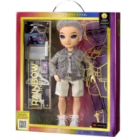 Rainbow High Purple Fashion Doll- Aidan Russell, Modepuppe, Männlich, 4 Jahr(e), Junge/Mädchen, Mehrfarbig