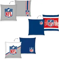 NFL Dekokissen "", bunt (weiß, neutral), B:40cm H:2,5cm L:40cm, Polyester, Dekokissen_Sitzkissen_Kissenhüllen, Dekokissen, hochfarbig bedruckt