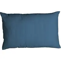 Casatex Kissenbezug "Uni", blau (marine), B:40cm L:80cm, Satin, Baumwolle, Kissenbezüge, Kissenbezug, Uni Design, Reißverschluss, tolle Farben