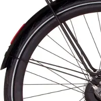 Cortina Bearing Co. Cortina Fortboard Rod hinten 28 E-Mozzo Jet Black Matt