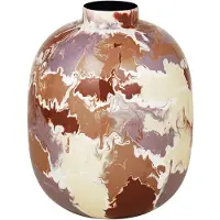 Broste Copenhagen Thyra Vase mischen helle Farben - Ø25cm