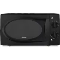 H.Koenig VIO6B Kompakte Mikrowelle 20 l Schwarz