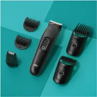 Braun MGK3410, Schwarz, 1 mm, 2,1 cm, Universal, Akku, 50 min
