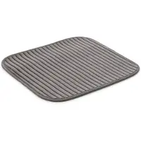 Gozze "Berlin" Höhe 7 mm rutschhemmend beschichtet fußbodenheizungsgeeignet Badteppich, Uni Farben, Cord Optik, waschbar