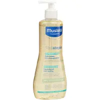 Mustela Bébé Stelatopia Babyöl für Bad und körper für atopische Haut 500 ml