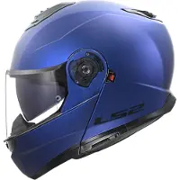 LS2 Helmets LS2FF908StrobeIIMattNavyBlau06Klapphelm Größe XS
