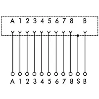 Wago 289-179 Übergabemodul,RJ-45,mit Leistungskontakten 289179
