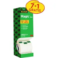Scotch Magic Klebeband S, 8 x 19 mm x 33 m, 8 Rollen