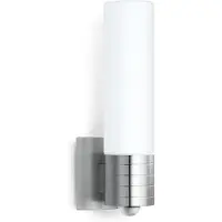 Steinel L 260 LED, Wandbeleuchtung für den Außenbereich, Edelstahl, Weiß, Edelstahl, IP44, Eingang, Garage, I