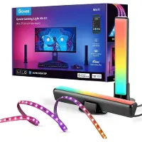 Govee H6608, Set für intelligente Beleuchtung, Wi-Fi/Bluetooth, Schwarz, Multi, Android, iOS, G
