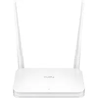 Cudy WR300, Wi-Fi 4 (802.11n), Einzelband (2,4GHz), Ethernet/LAN, Weiß, Tabletop-Router