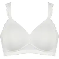 Naturana Schalen-BH , Damen, Gr. 90, Cup C, ecru, 81% Polyamid, 19% Elasthan, Cup:13% Elasthan, 87% Polyamid, Spitze:11% Elasthan, 89% Polyamid, BHs Schalen-BH