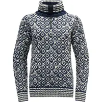 Devold - Svalbard Sweater Zip-Neck - Wollpullover Gr XXL grau