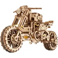 Ugears Motorradmodell Scrambler Ugr-10 MODELLBAUSATZ UGR-10