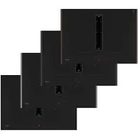 NEFF V57YHQ4C0, Schwarz, Integriert, 70 cm, Keramik, Glaskeramik, 4 Zone(n)