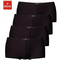 H.I.S. Panty H.I.S, Damen, Gr. 42, schwarz, Jersey, Obermaterial: 95% Baumwolle, 5% Elasthan, unifarben, körpernah, Unterhosen Panty, aus elastischer Baumwoll-Qualität, Topseller