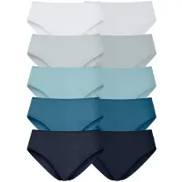 Go in Jazz-Pants Slips , Damen, Gr. 44/46, blau, Obermaterial: 95% Baumwolle, 5% Elasthan, unifarben, körpernah, Unterhosen Jazz-Pants Slips, aus elastischer Baumwolle, Topseller