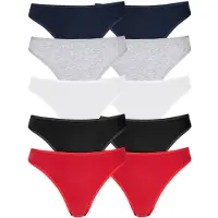Petite fleur String mehrfarbig Gr. 40/42 für Damen. Körpernah. Nachhaltig.