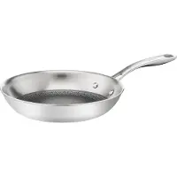 Tefal Eternal Mesh Pfanne 28cm, E49706, Edelstahl, Edelstahl, Edelstahl, Keramik, Gas, Halogen, Induktion, Versiegelte Platte, China, 28 cm