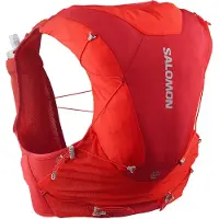 Salomon - Trail-/Running-Rucksack - Adv Skin 12 Set Flame Scarlet/Haute Red - Größe XS - Rot