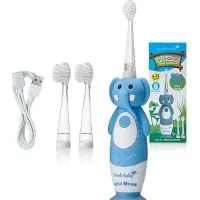 Brush-Baby BRB238, Kind, Schallzahnbürste, Tägliche Pflege, Tiefenreinigung, Blau, Weiß, 2 min, Blau