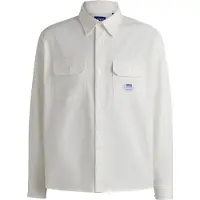 HUGO Ekynone 10260730 Blue Langarmhemd