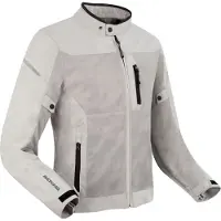 Bering Ozone Motorrad Textiljacke, silber, M