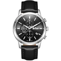 Lee cooper Herrenuhr LC08085.351 in Schwarz Fashion