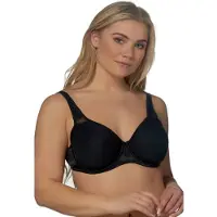 Elbrina "Spacer Bra" vorgeformte Cups, breite Träger, mit Bügel, mit Spitze, feminin