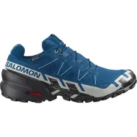 Salomon Herren Speedcross 6 GTX Trailrunningschuhe Poseidon/Black/Lunar Rock 47 1/3
