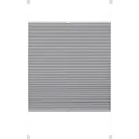 Deco Company Plissee "EASYFIX PIA" Gr. 2, grau, B:45cm H:130cm, Obermaterial: 100% Polyester, Plissees, Plissee, mit patentiertem Trägersystem, Topseller