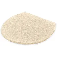 Kleine wolke WC-Deckelbezug "»Soft«", beige (sandbeige), H:20mm, Kunstfaser, Badematten, WC-Deckelbezug, Uni Farben, waschbar