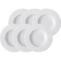 Villeroy & Boch Suppenteller Cellini White (6-teilig)