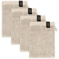 Schöner Wohnen Waschhandschuh "Sense", beige, B:16cm L:21cm, Frottee, SCHÖNER WOHNEN-KOLLEKTION, Handtücher, Waschhandschuh, mit Velourborte, hautschmeichelnde Airtouch Qualität, super weich